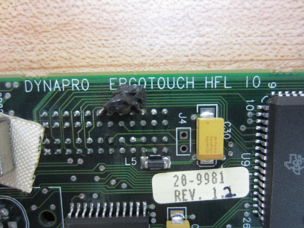 Dynapro 20-1316 Ergotouch HFL 10 Board