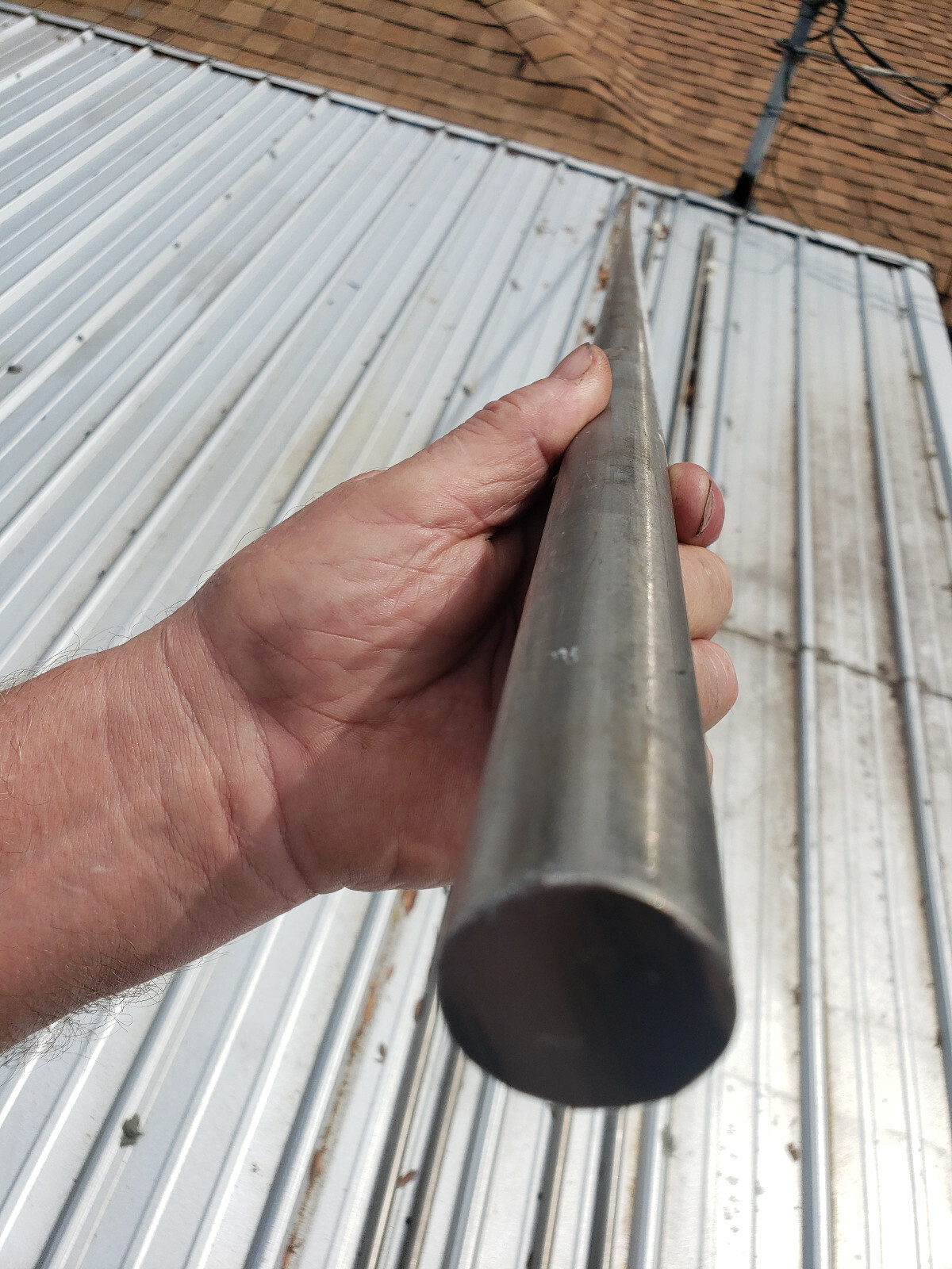 New Titanium solid bar stock. 1 inch Diameter. Sold by the inch. 12- 96 INCHES