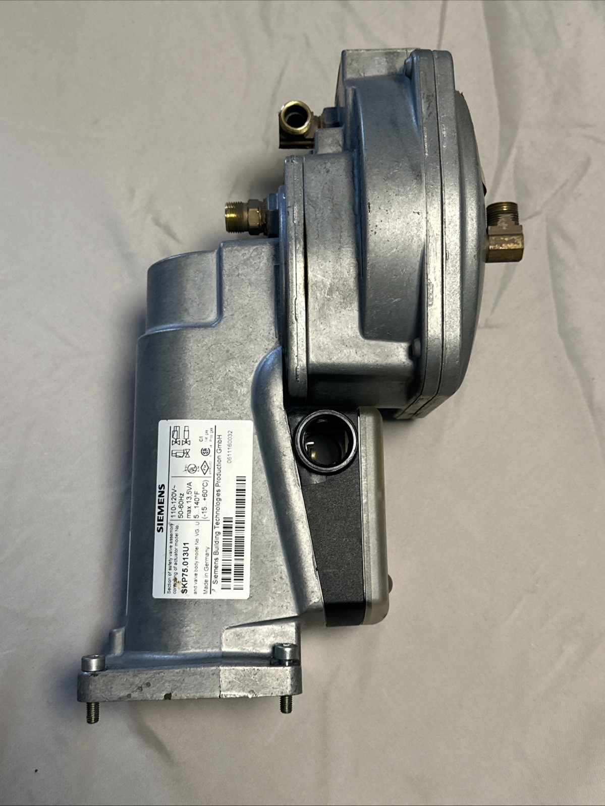 Siemens SKP75.013U1 120V Gas Valve Actuator