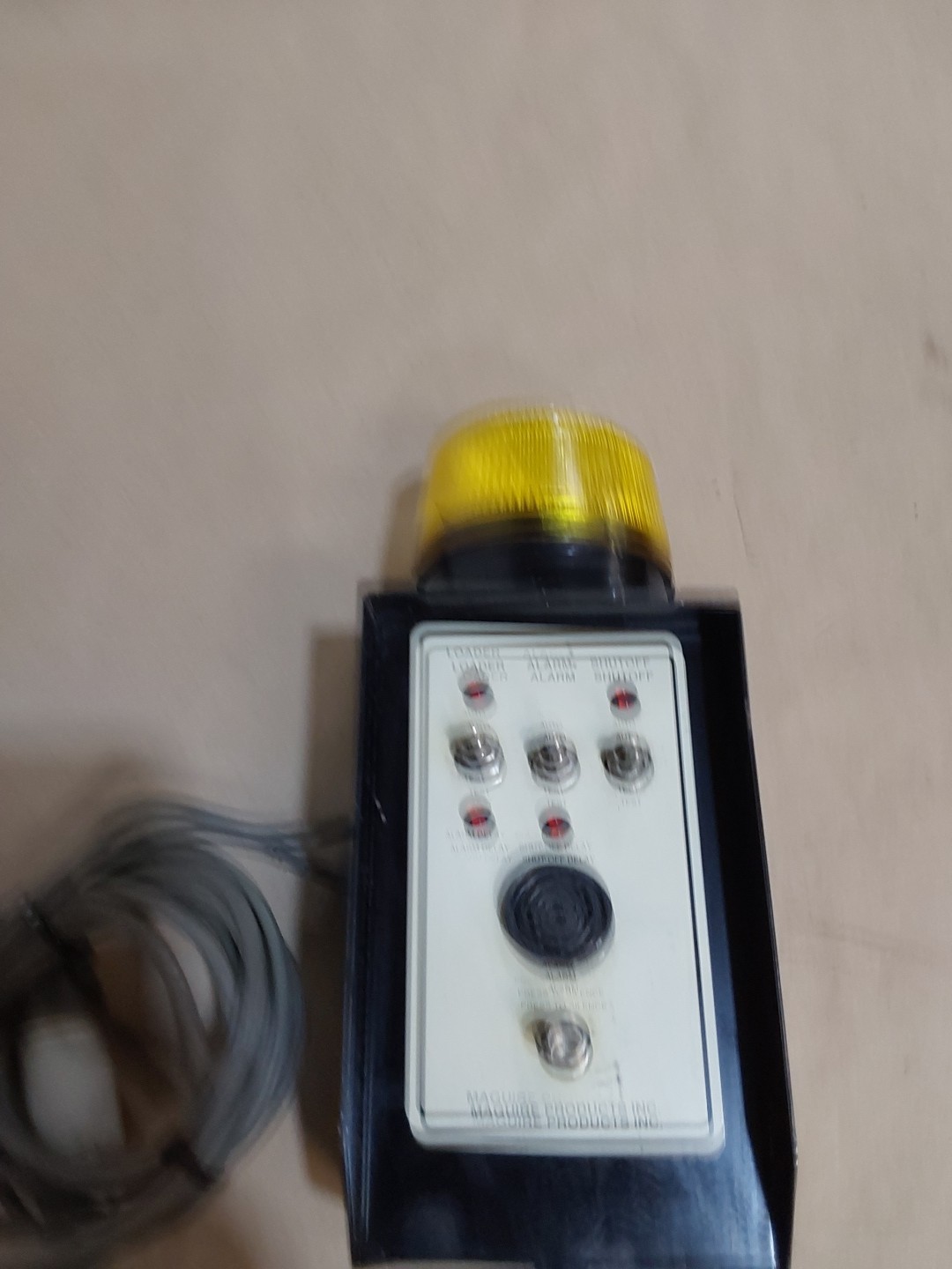 MAGUIRE Loader Control Box w/ Alarm MPL-A Used #69726