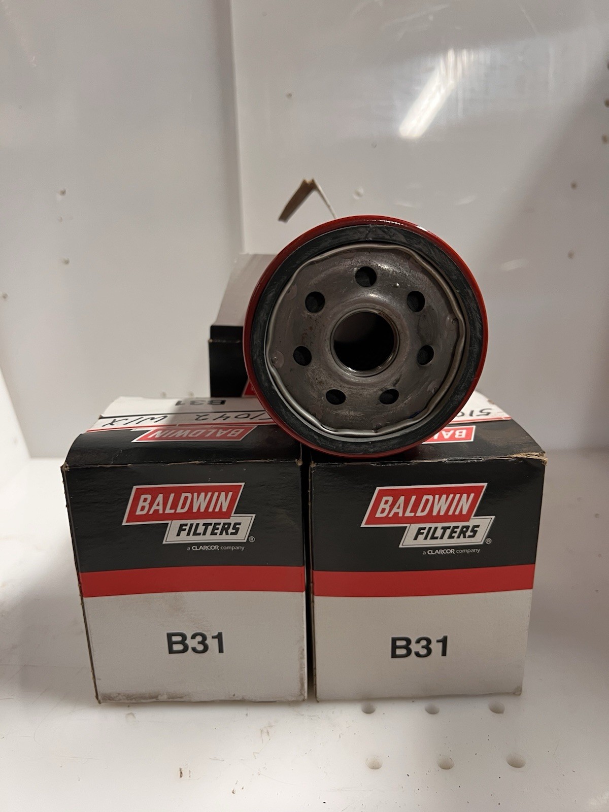 Baldwin Filters B31 Oil Filter,Spin-On,Full-Flow QTY 3 NOS
