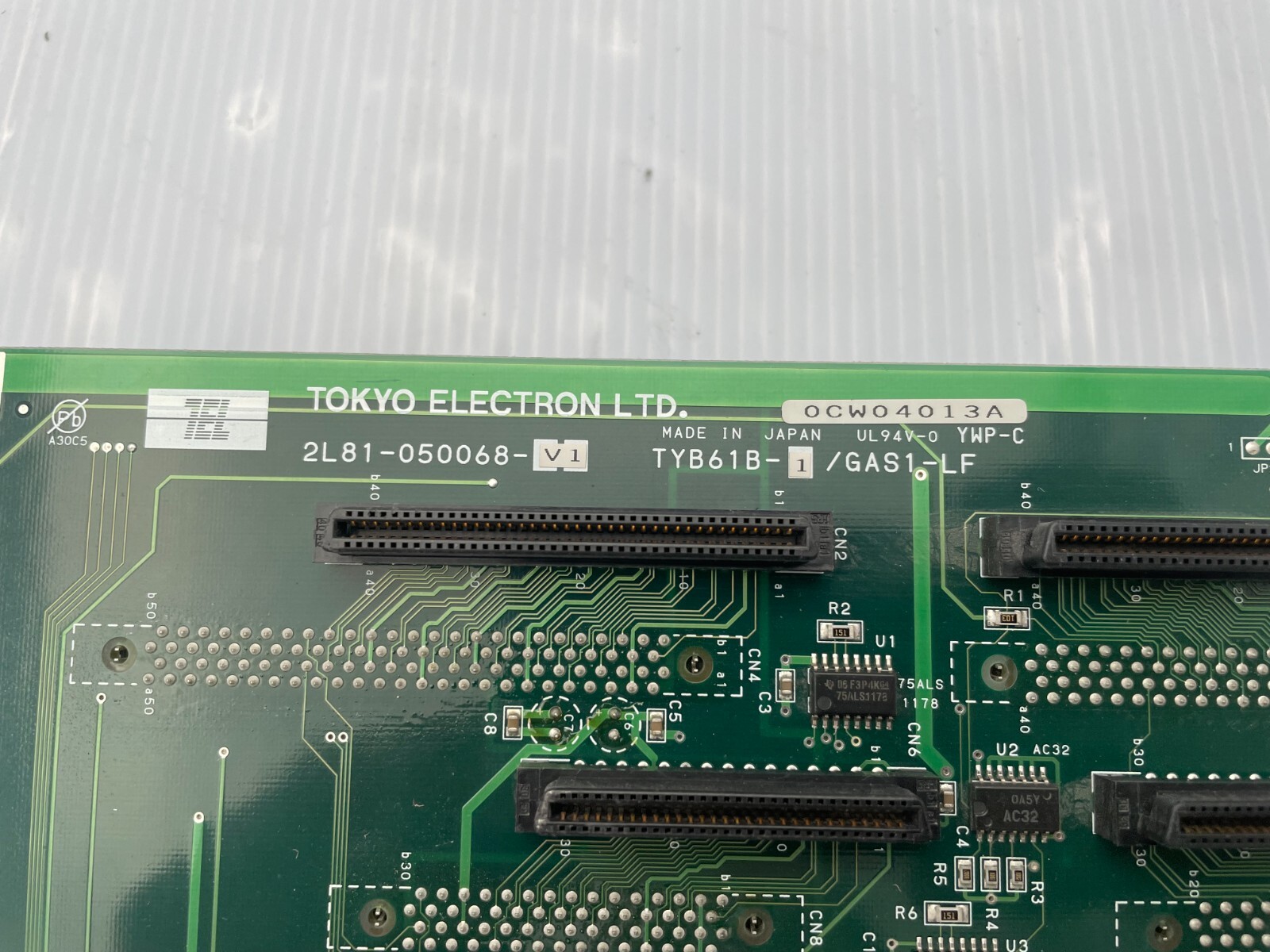 TEL Tokyo Electron 2L81-050068-V1 TYB61B-1/GAS1-LF 2L08-050068-11