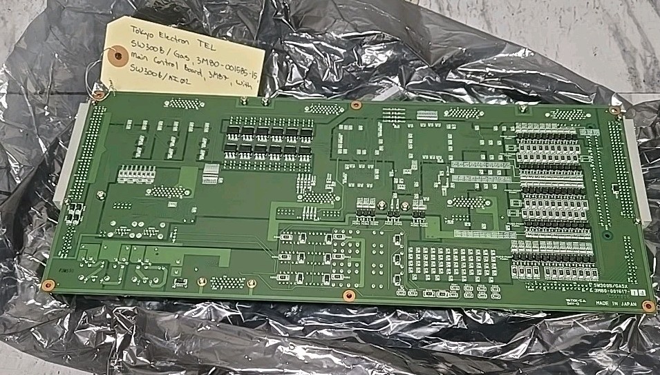 Tokyo Electron TEL SW300B/GAS 3m80-001585-15 Main Control Board 3M87