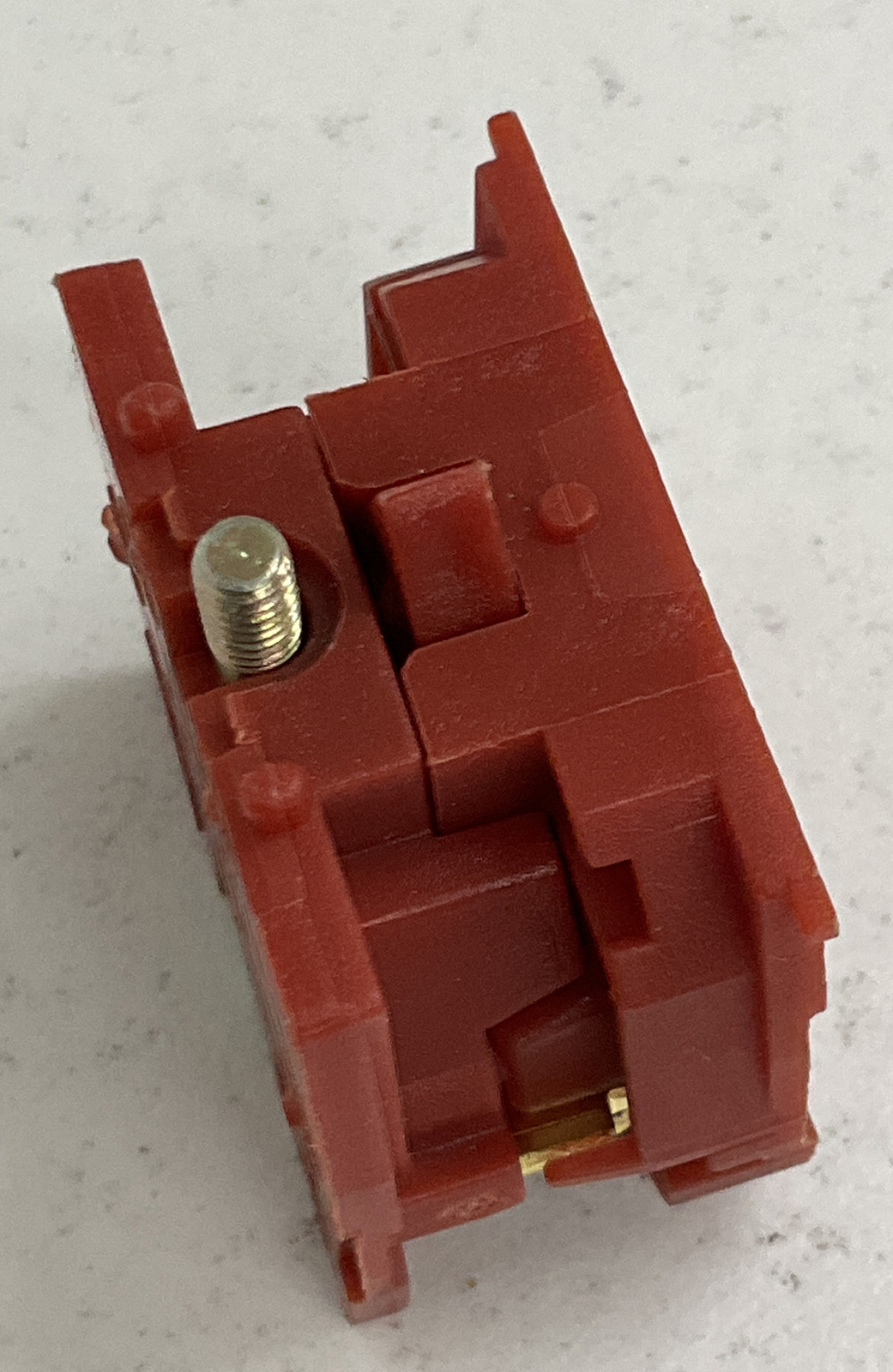 Hanyoung AR-20 New Red Push Button Contact Block 5A 250VAC NC (YE161)