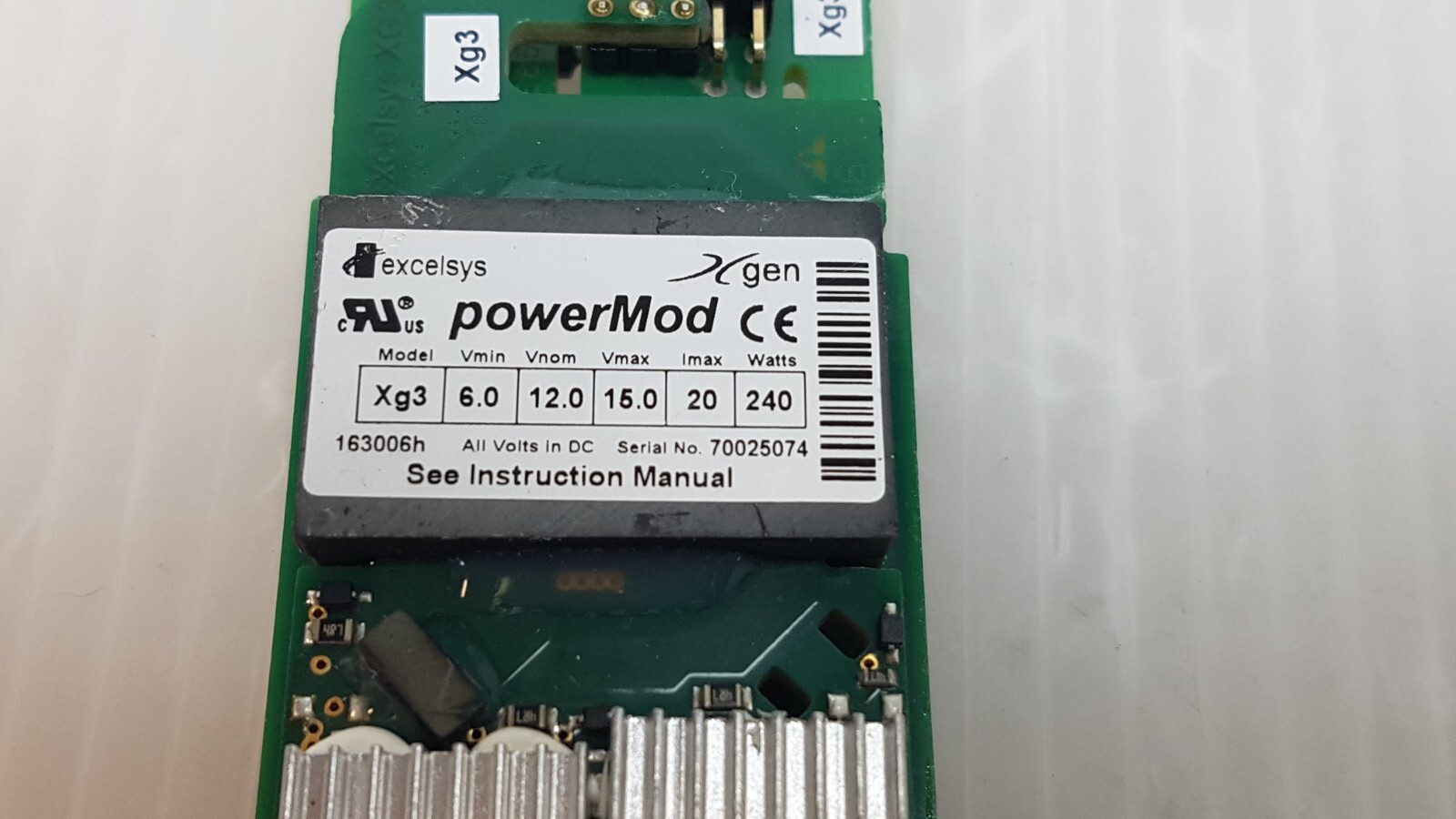 Excelsys PowerMod, Xgen Xg3