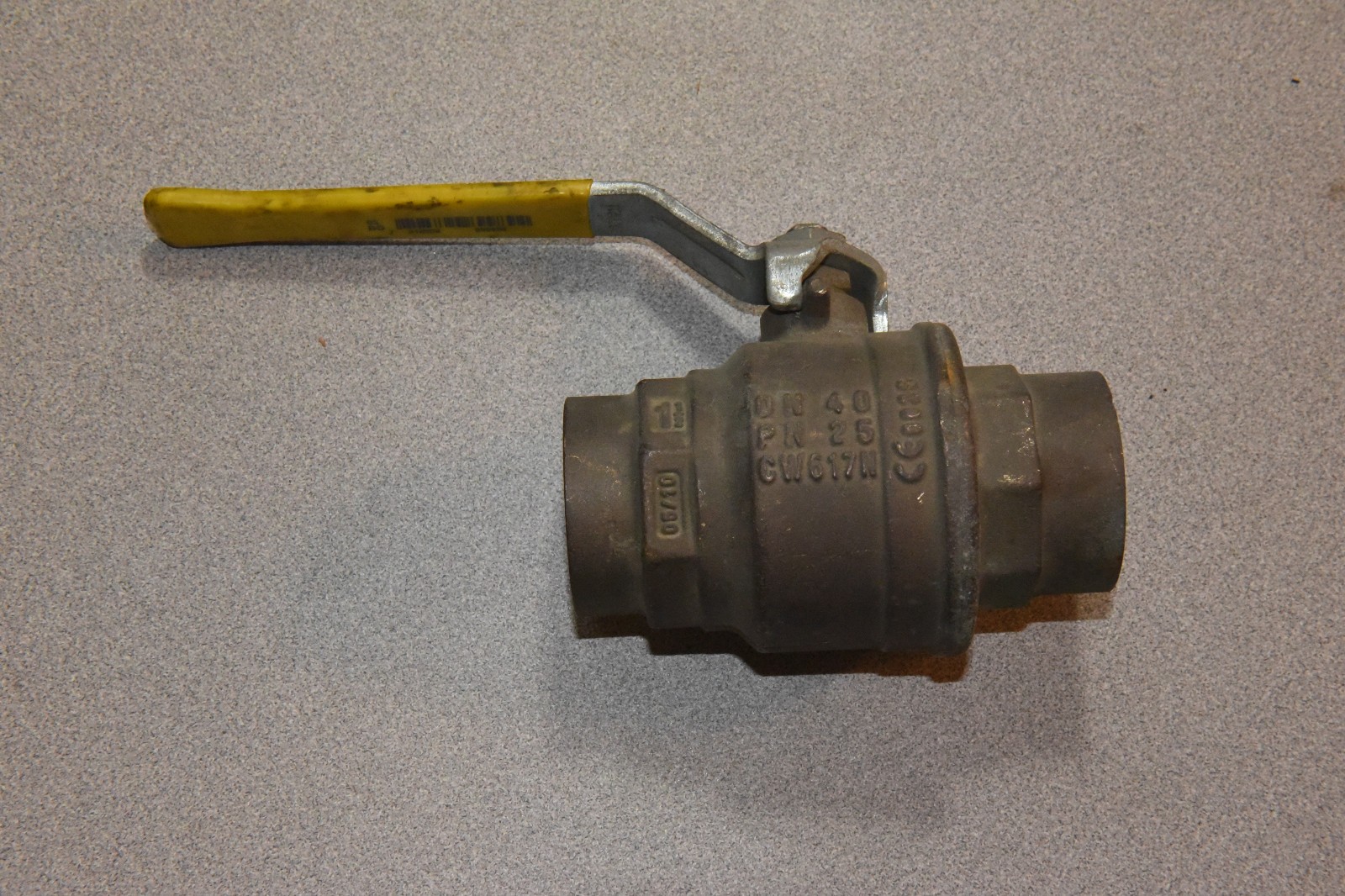 FNW 1-1/2 Brass Full Port Ball Valve 150WSP-600WOG Sweat