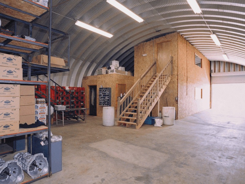 DuroSPAN S-Model 40x30x16 Steel Arch Building | Clear Span | Open Ends DIY
