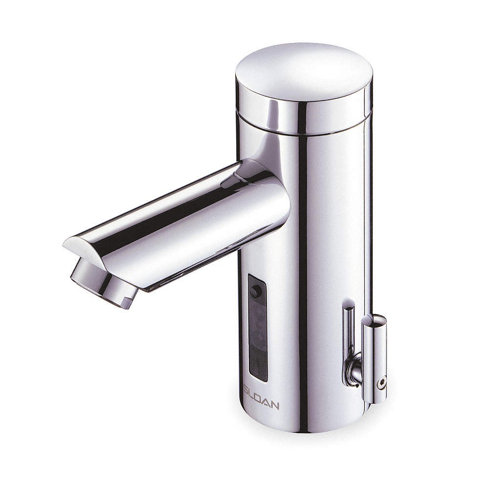 SLOAN EAF250-ISM Straight,Chrome,Sloan,Optima,Brass 5YJP3