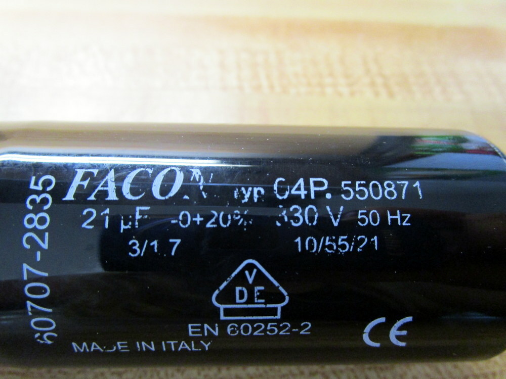 Facon 60707-2835 Capacitor 607072835