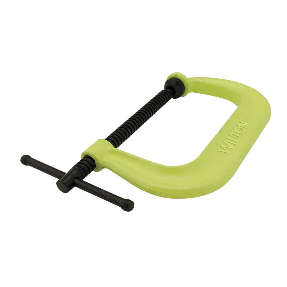 WILTON 412SF C-Clamp,12-1/4″,Steel,Reg. Duty,9300 lb. 18G725