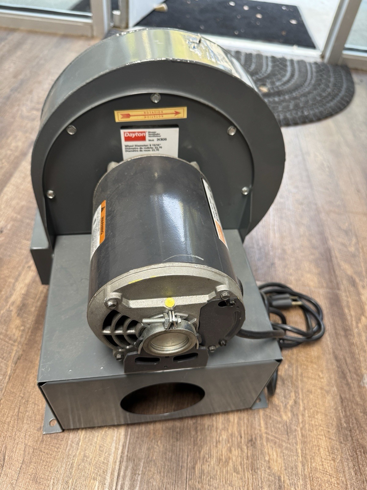 Dayton Power Tool Motor 2C820 Industrial High Pressure Blower 5K586B Motor 1/3Hp