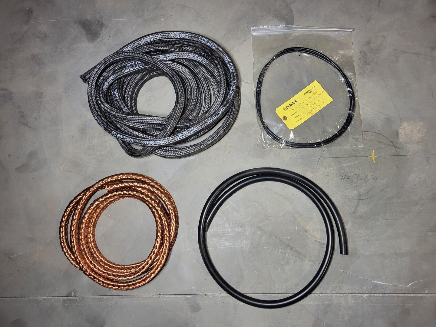 SURPLUS NEW Robco ANC1140075Z 3/4″ Braided Packing 1140 GFO for Knife Gate Valve