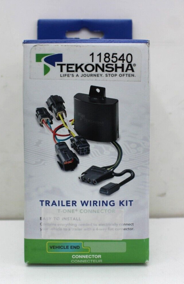 TEKONSHA 118540 T-One Connector Assembly For 2011-Current Ford Explorer. NEW