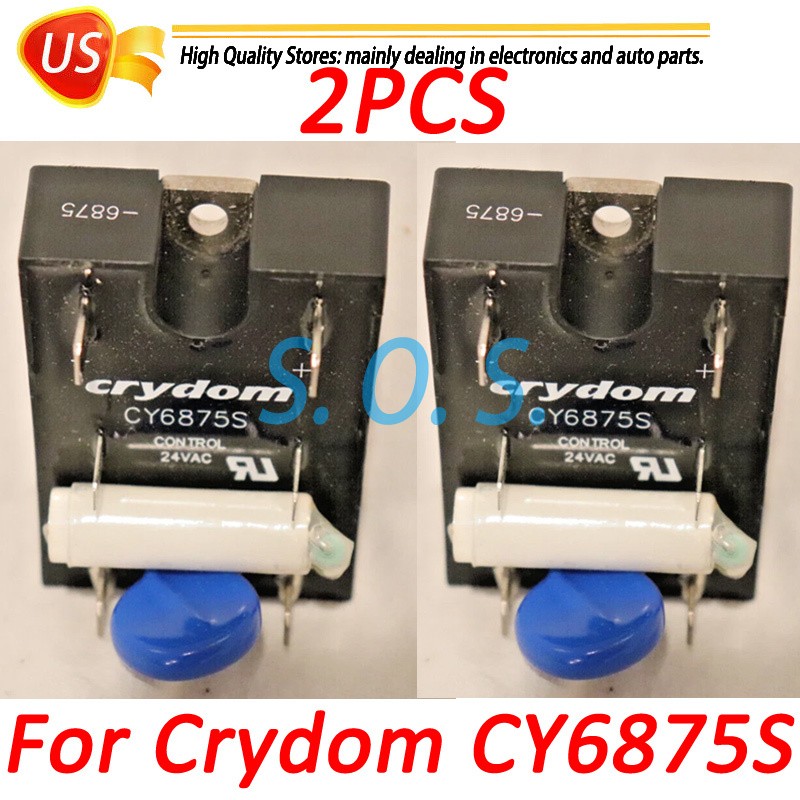 2pcs Brand New For Crydom CY6875S 24vac. Solid State Relay Multiple available