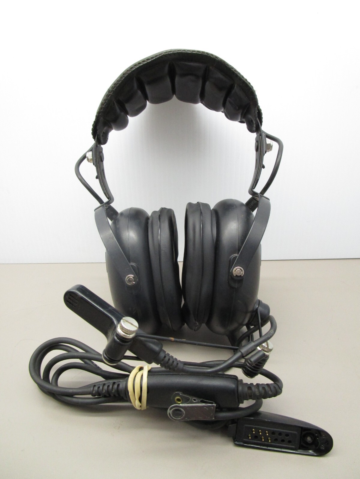 Motorola RMN4019A Medium Duty Radio Headset with PTT Over the Head