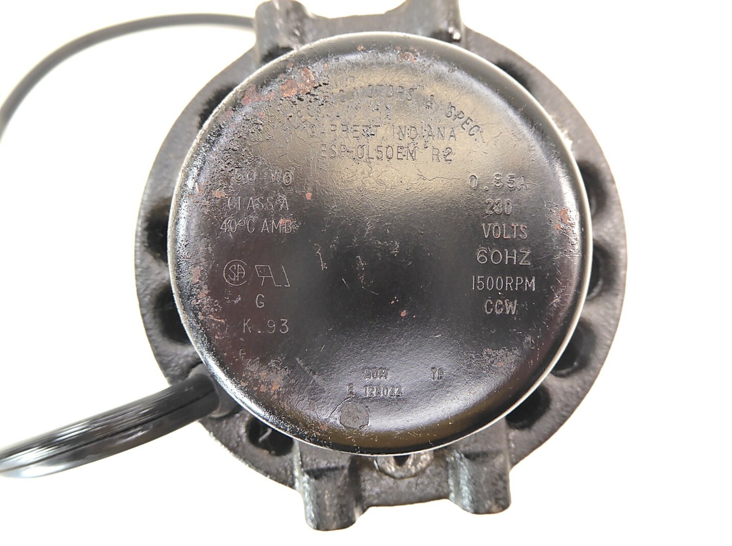 Electric Motors ESP-0L50EM R2 230V 1500RPM CW Shaft End 0.85A NEW NO BOX