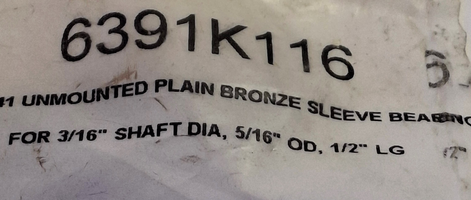 10 NEW SAE 841 3/16″X5/16″X1/2″ BRONZE BUSHINGS NNB ***MAKE OFFER***