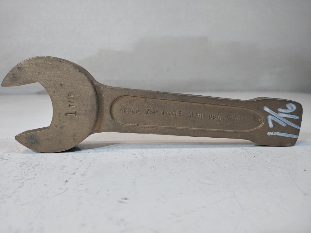 Ampco 1- 7/16″ Open End Aluminum / Bronze Non Sparking Wrench