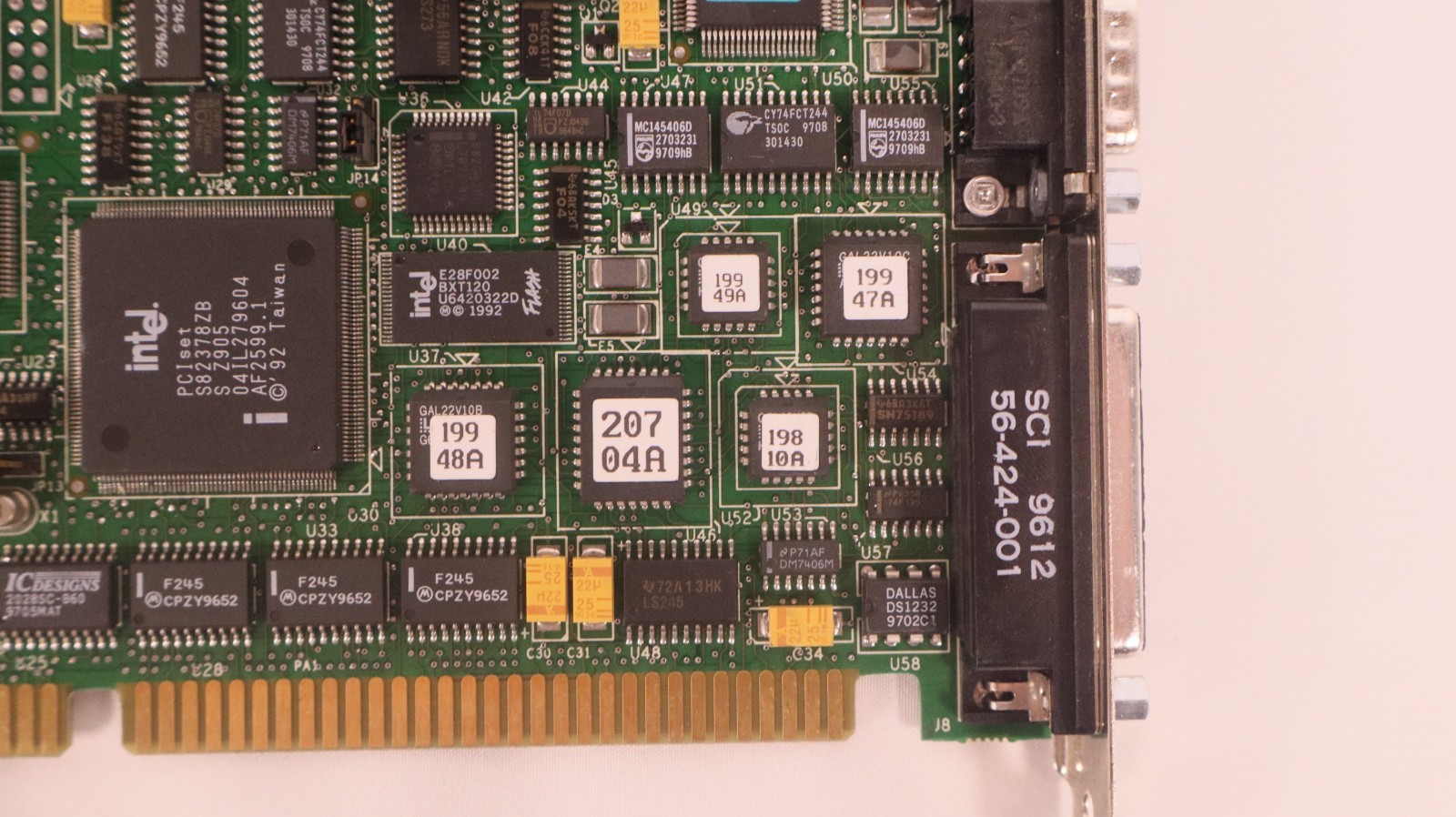 Texas Microsystems Greyhound II P54C CPU Board 902F-21487B