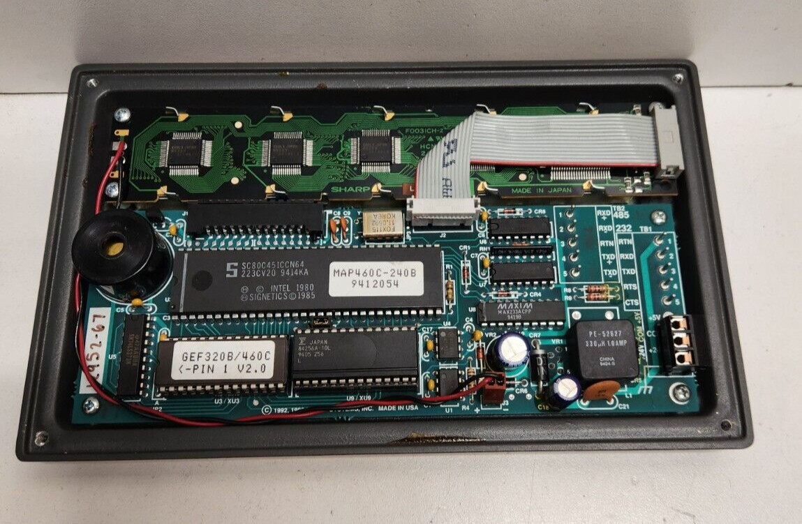 GUARANTEED! MAPLE SYSTEMS 30V DOS SYSTEM OPERATOR INTERFACE MAP460C-240B
