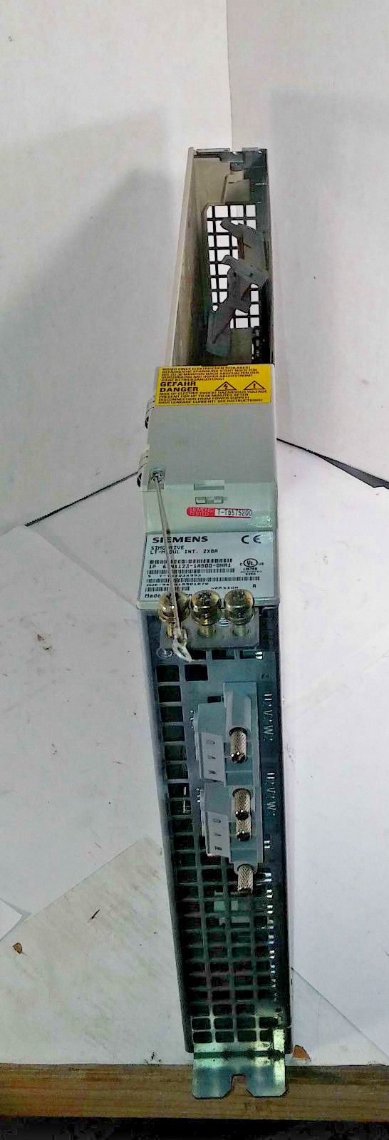 1 USED SEIMENS 6SN1123-1AB00-0HA1 SIMODRIVE LT-MODULE ***MAKE OFFER***
