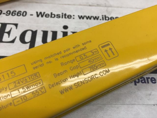 Sensorc Safety Light Curtain Set – SEG20-4018N-LO-3-Y w/Warranty