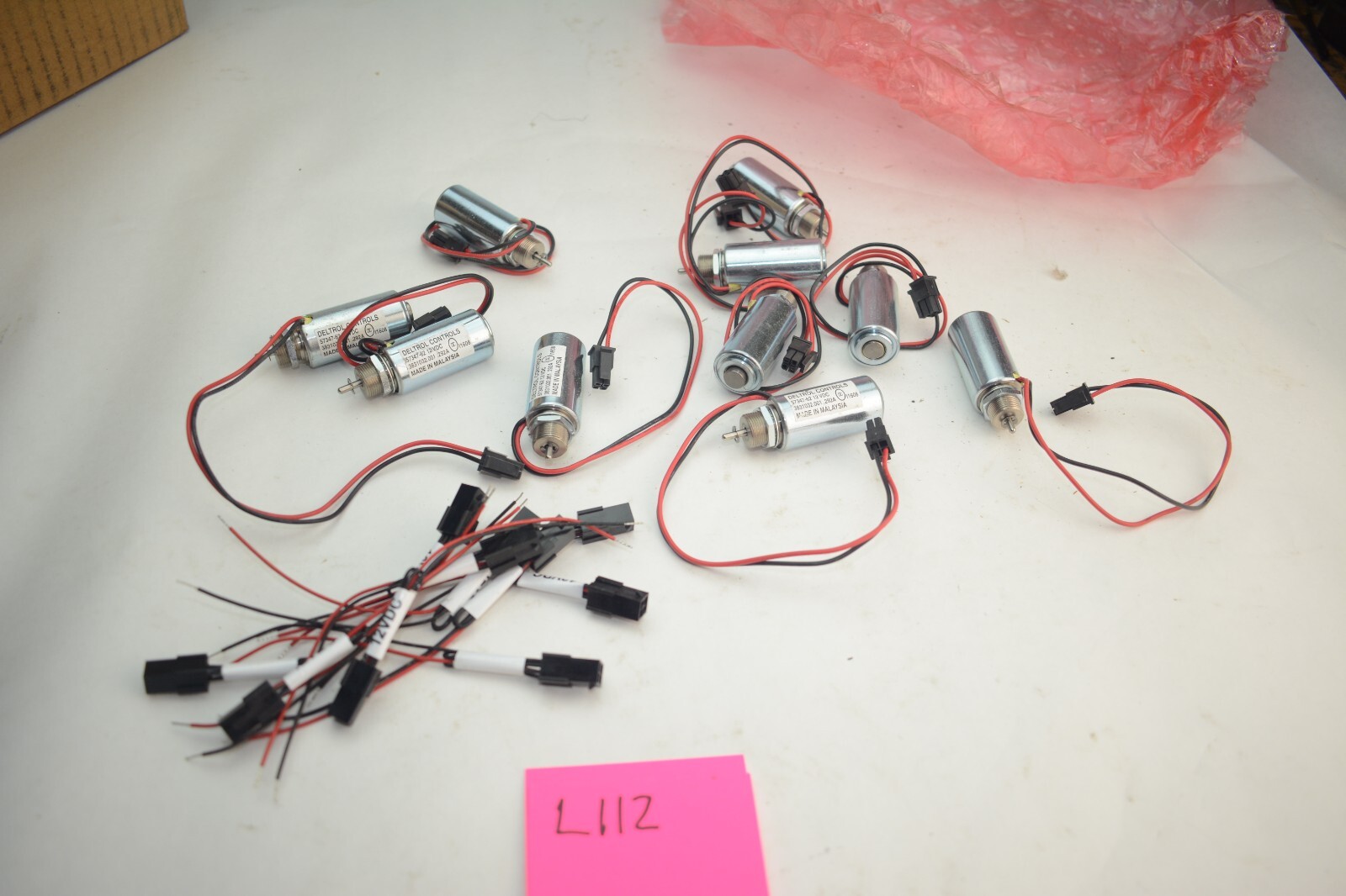10pc LOT Deltrol Controls 57347.62 Tubular Solenoids 12VDC