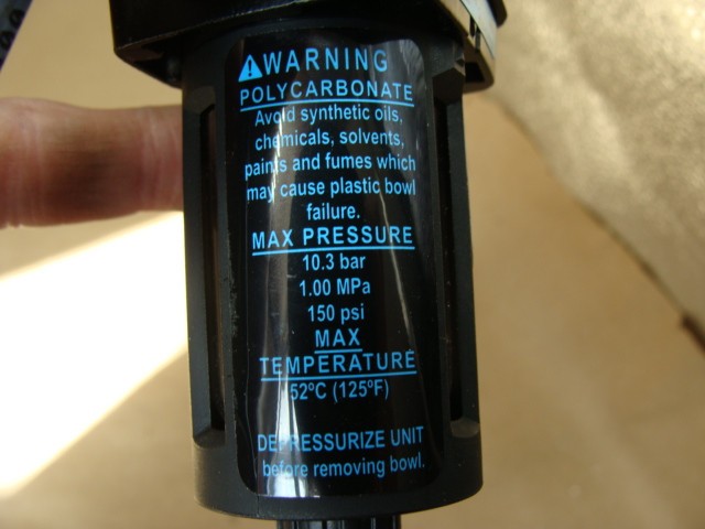 WILKERSON PNEUMATIC FILTER REGULATOR B08-02-FKG0 150PSIG MAX