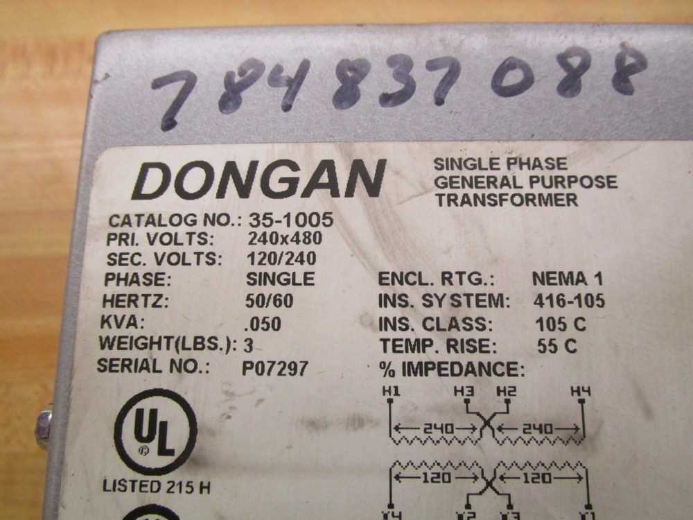 Dongan 35-1005 Transformer 351005