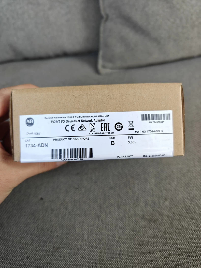 1 Pcs New For 1734-ADN POINT I/O DeviceNet Network Adaptor DHL/Fedex