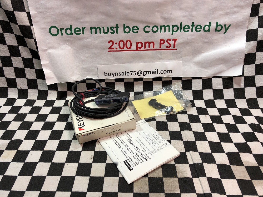 Keyence Proximity Sensor ES-M1P, ESM1P, SHIPSAMEDAY#1217B2