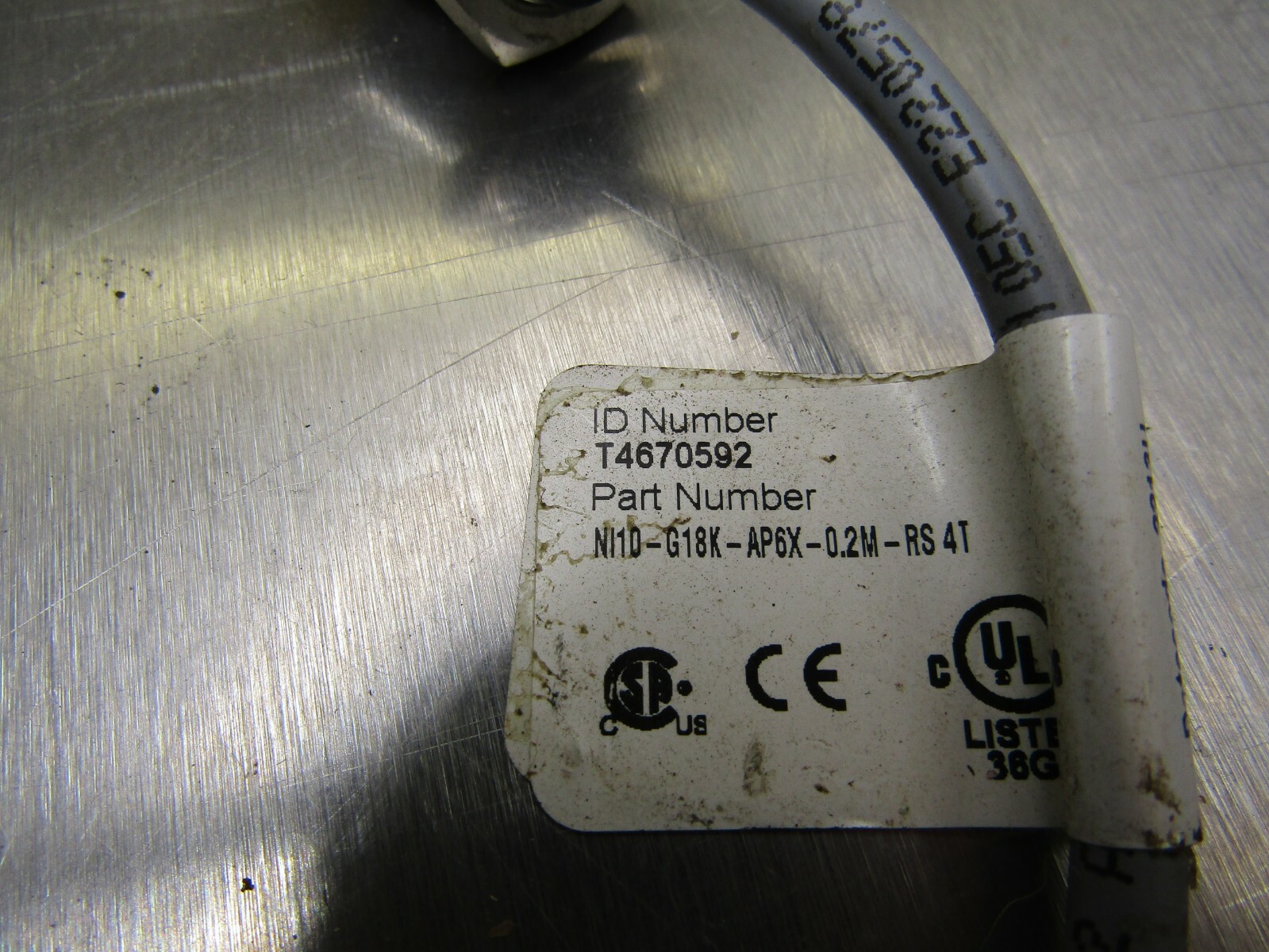 Turck Ni10-G18K-AP6X-0.2M-RS4T Sensor
