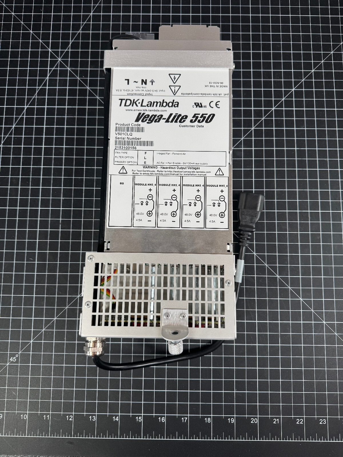 USA SELLER Vega-lite 550 V501CLQ 100 day warranty MUST SEE power supply