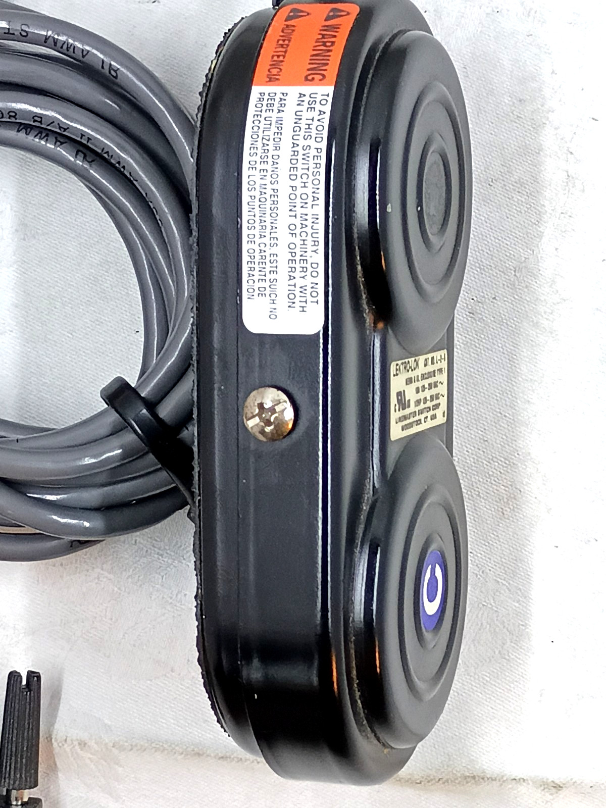 Linemaster L-2-S Foot Operated Switch 6-pin