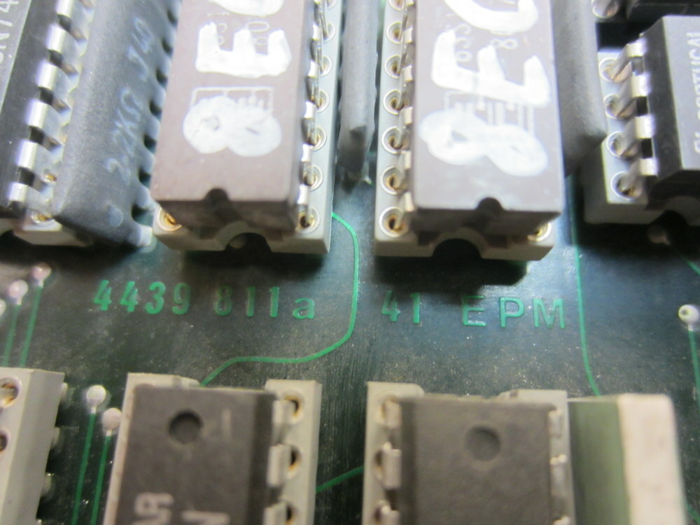 Erdmann 4439-810a 415 EPM EPROM Memory Board 4439-811a