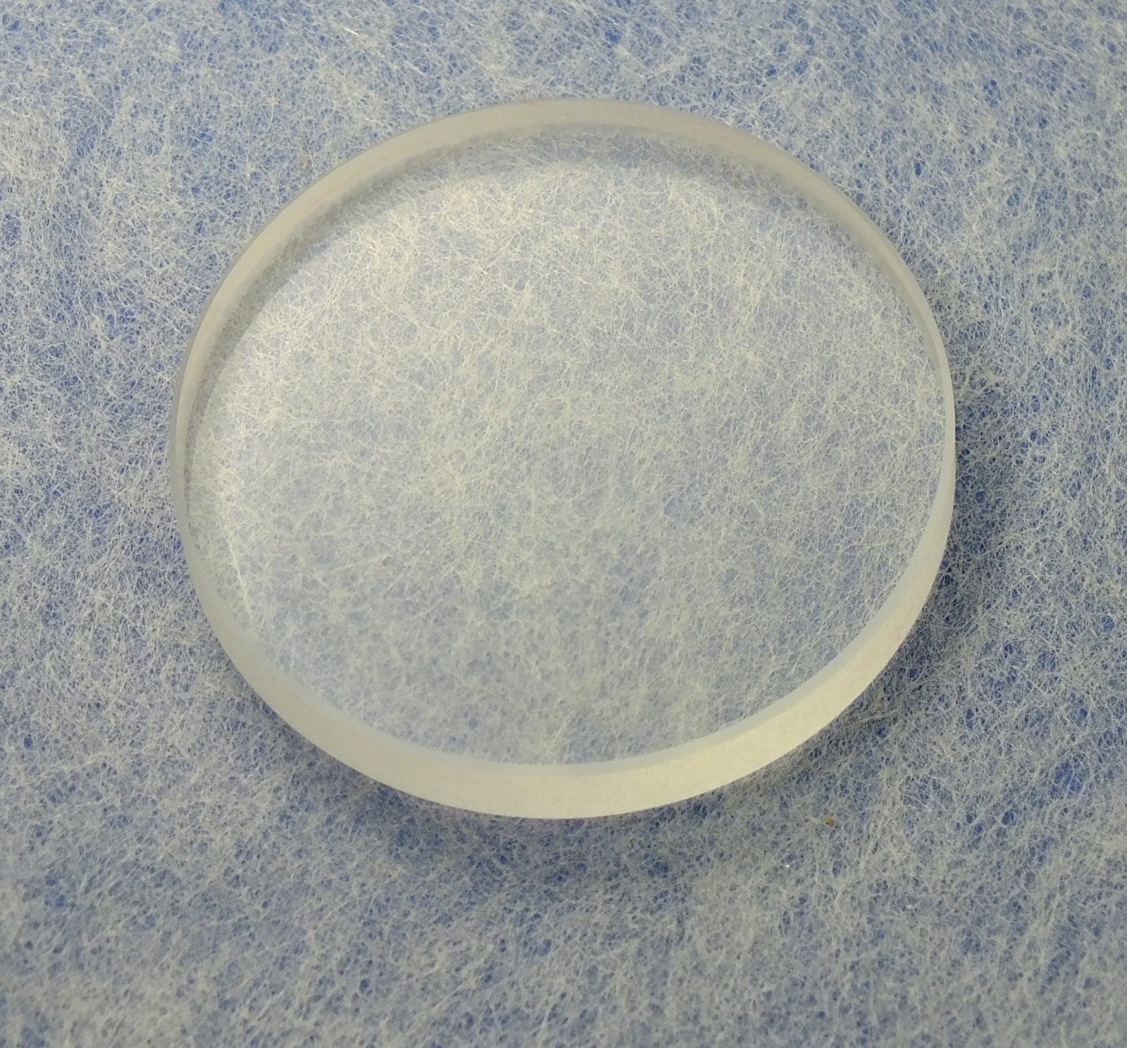 Optical Window: 1.5″ Dia. 1/8 λ (3 micro-inch) Surplus Working Grade Optic Flat