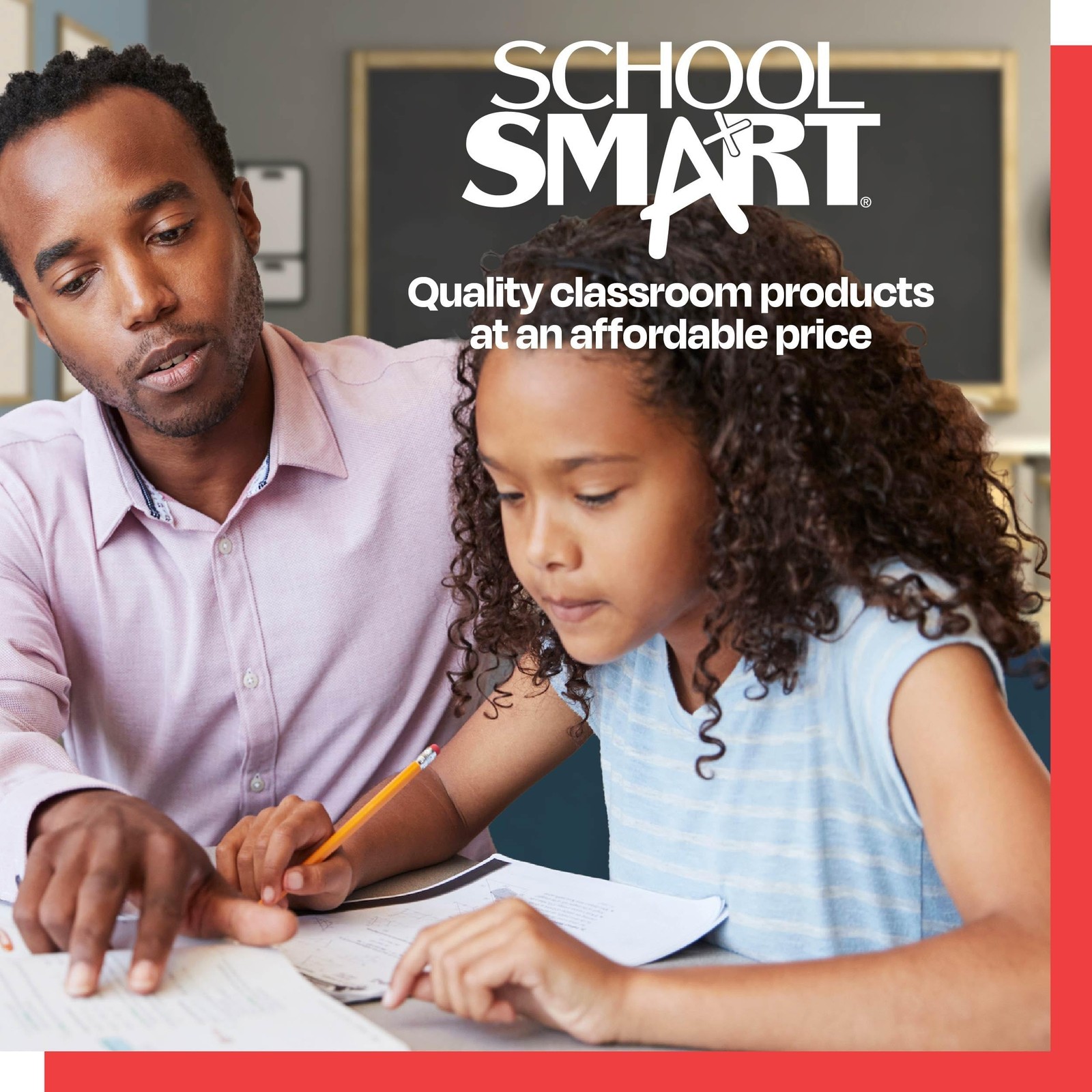 School Smart Bristol Board, 9×12, Assorted Colors, 100-Pack
