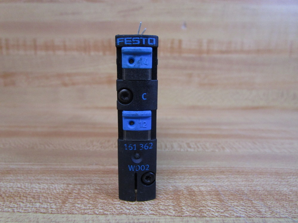 Festo 161 362 Valve Terminal CPV14-M1H-2X3-GLS-1/8 W/Out Fittings