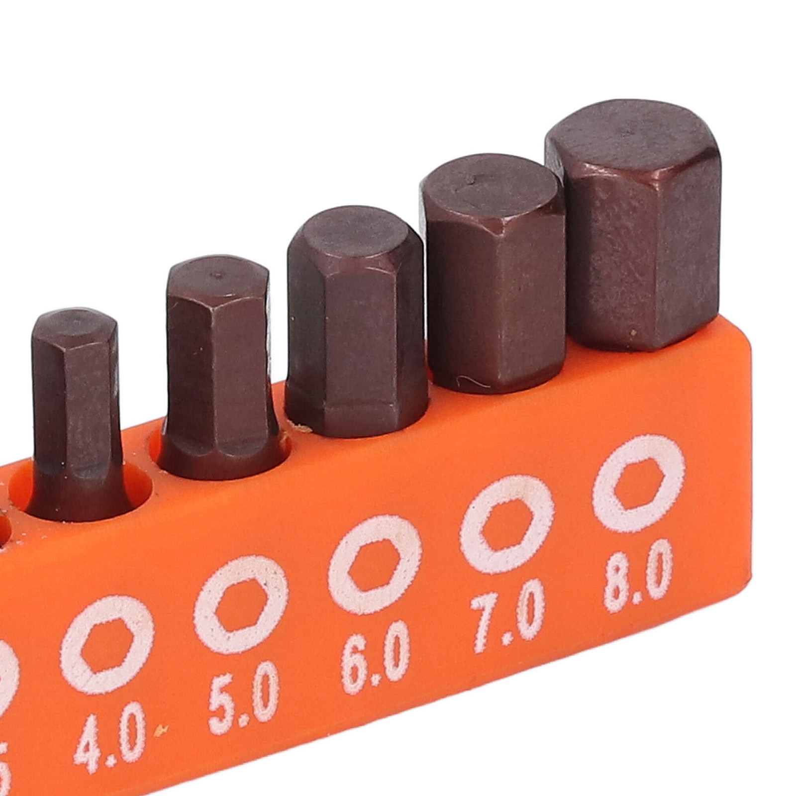 24 Pcs Hex Head Drill Bit Set S2 Alloy Steel Hex Bit Set for Work