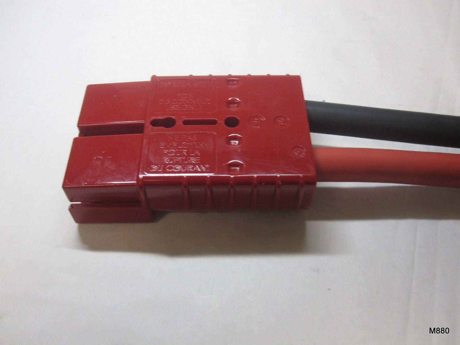 SB 350A 600V Battery Connector to 11″ Negative 16″ Positive LUG 2/0-1/4