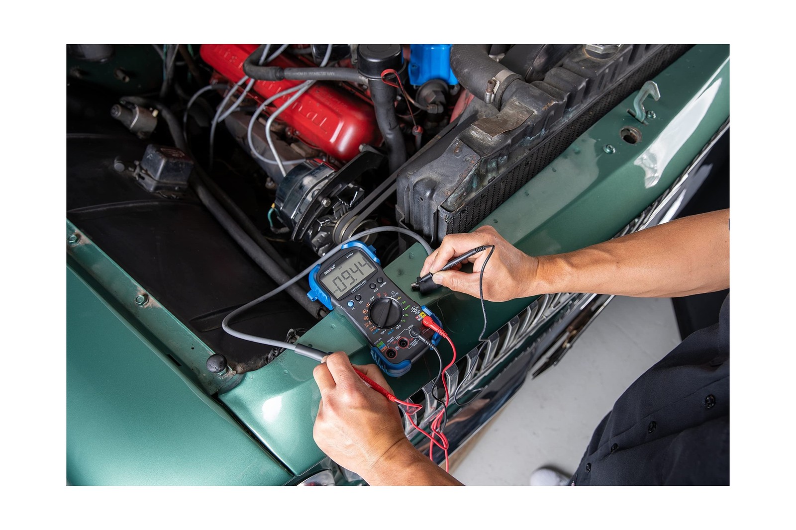Innova 3340 Professional Automotive Digital Multimeter, Black