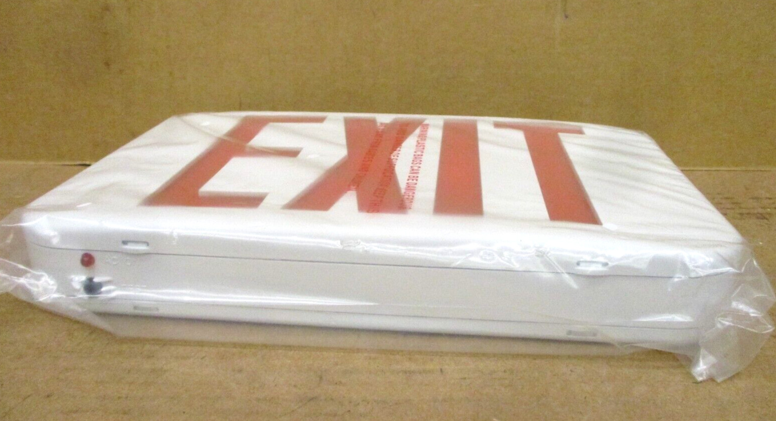 Cooper Lighting APX7R Thermoplastic LED Exit w/ Lamps Included 49870HM