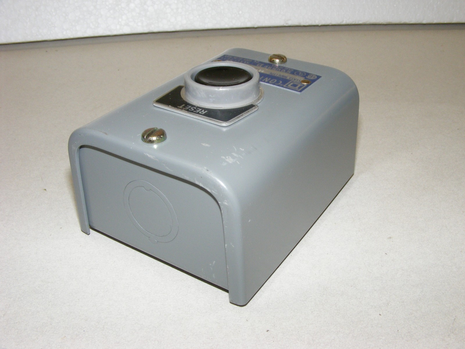 SQUARE D , GG-104 Reset Control Station Button UNUSED (zz2)