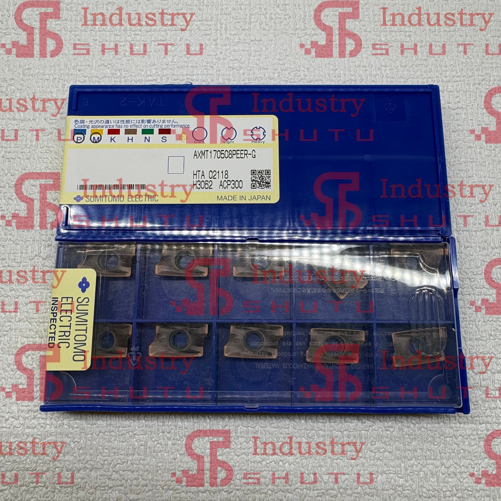 Sumitomo AXMT170508PEER-G ACP300 CNC inserts#1pcs new in box