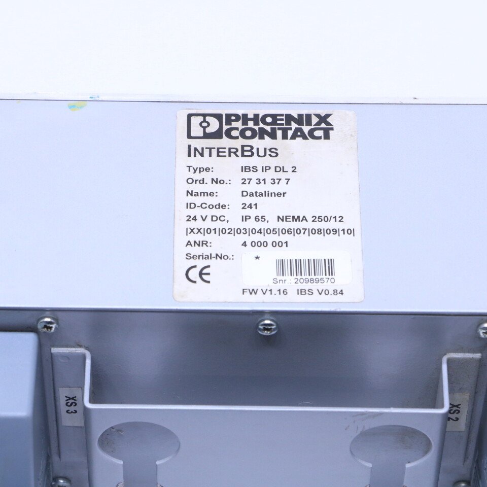 * PHOENIX CONTACT IBS-IP-DL-2 INTERBUS DATALINER