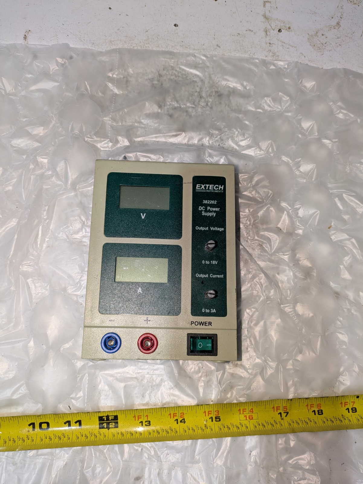 EXTECH 382202 DC POWER SUPPLY XY7.820.204