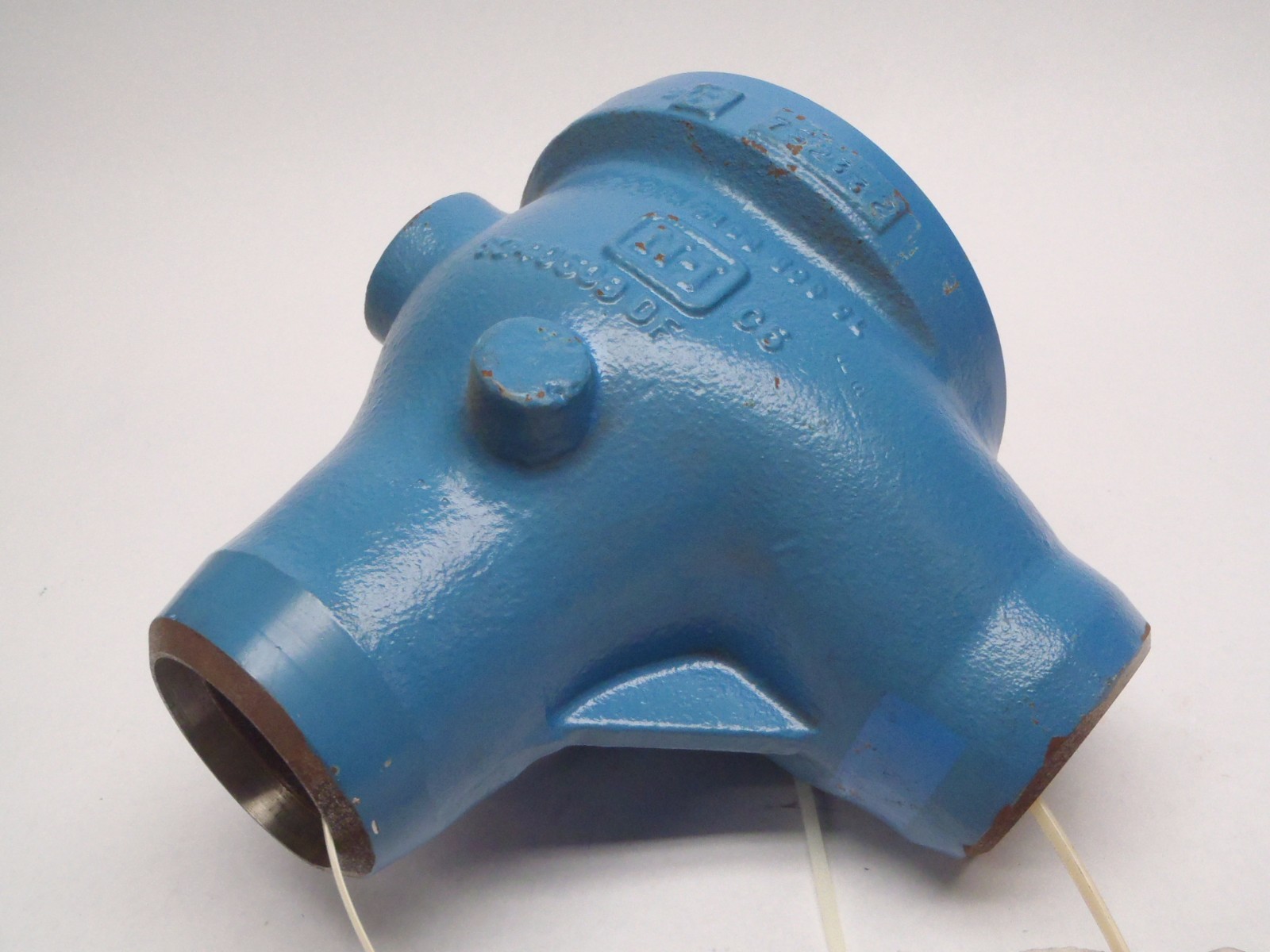 Hammel Dahl 101851D2103MDF F/3 In Angle Valve w/ SCH 80 Butt Weld Ends