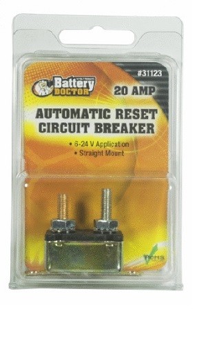 WIRTHCO ENGINEERING 31123 in-Line Bracket Stud Mount Circuit Breaker – 1 EACH