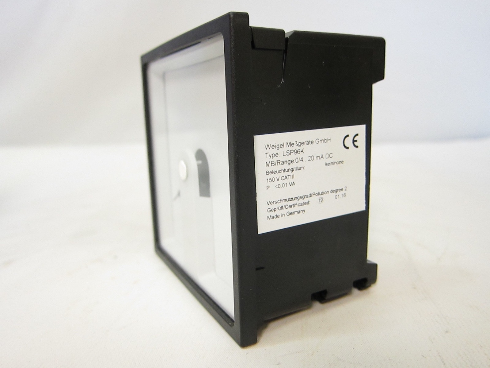 New in Box Weigel LSP96K Analog Panel Meter Moving Coil Instrument 