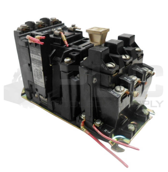 ALLEN BRADLEY 509-AOD /B CONTACTOR W/ CB236 W/ 42185-800-01 W/ 595-A /B *READ*